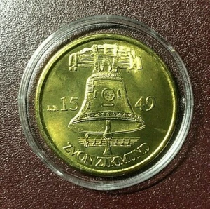 Moneda Zvon Zikmund 1549 Prazsky Hrad (Castillo) en estuche protector como nueva - Imagen 1 de 2