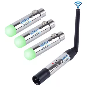 DMX512 Controller 1 Transmitter with 3 Receiver Wireless Control for Stage Light - Picture 1 of 10