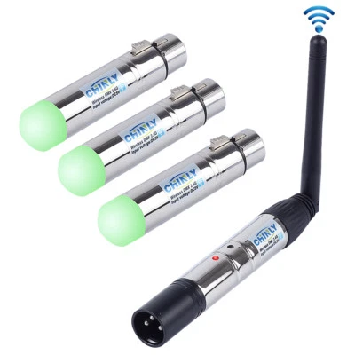 DMX512 Controller 1 Transmitter with 3 Receiver Wireless Control for Stage Light - Image 1 of 4