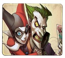 BATMAN Joker Harley Quinn ! DC Comics !! Anti slip COMPUTER MOUSE PAD 9 X 7inch