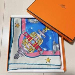 Hermès Carré 70 Scarf Chorus Stellarum by Daisuke Nomura Sailor Moon Unused - Picture 1 of 3