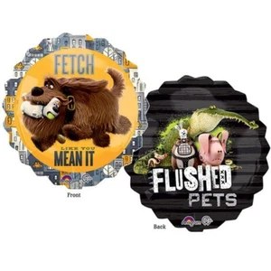 The Secret Life Of Pets Party Supplies 2-Sided Large Foil Balloon ( 71cm) - Picture 1 of 1