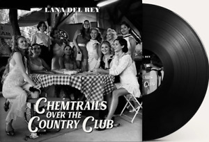 Lana Del Rey 'Chemtrails Over The Country Club' Schwarzes Vinyl - NEU/VERSIEGELT