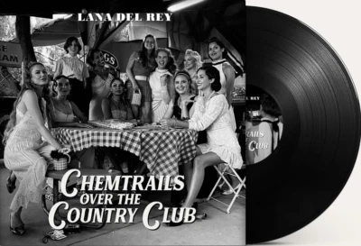 Lana Del Rey 'Chemtrails Over The Country Club' Schwarzes Vinyl - NEU/VERSIEGELT - Bild 1 von 2