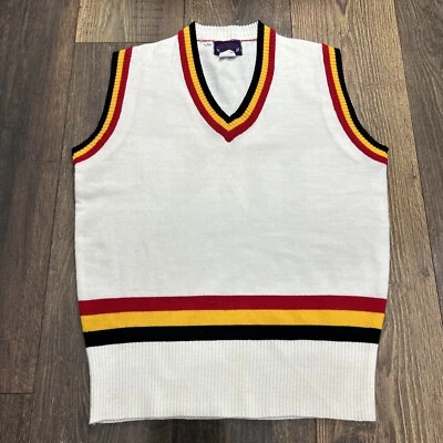 Chaleco Suéter Vintage Oleg Cassini Cuello en V Hombre/Mujer Talla Mediana Foto 1 de 4