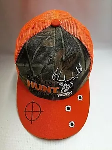 Born To Hunt Ball Cap Meshback Hat Adjustable Snapback Polyester for Adult/Teens - Picture 1 of 6