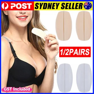 2/4peices Silicone Under Bra Strap Pads Cushions Holder Non-slip Shoulder Pain - Picture 1 of 14