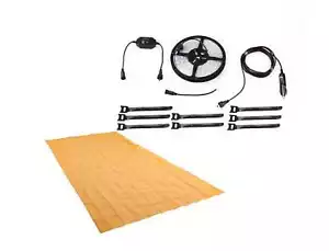 Illuminator 4m MAX LED Strip Light + - Adventure Kings Mesh Flooring 5m x 2.5m - Picture 1 of 12