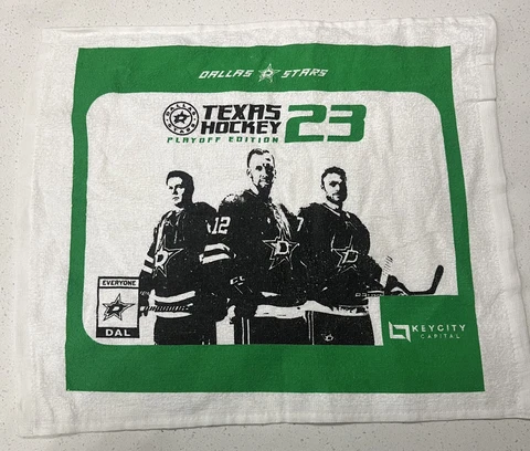 Dallas Stars NHL Hockey 2023 Playoffs Round 2 Game 7 Rally Towel New Cover