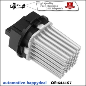 PER CITROEN C3 C4 C5 C6 DS3 RESISTENZA RISCALDATORE SOFFIATORE MOTORE VENTOLA 2004 SU 6441S7 - Foto 1 di 7