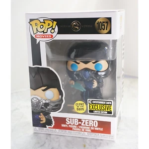 Mortal Kombat 2021 Sub-Zero GITD Funko Pop Figure #1057 new - Picture 1 of 8