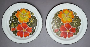 Midwinter Stonehenge NASTURTIUM 2 von 4 Kuchenteller Kapuzinerkresse Exzellent - Bild 1 von 6