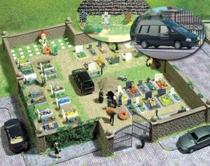 Busch 6049 Motiv-Set Friedhof - Picture 1 of 1