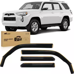 Nilight Window Visor 4Pcs for Toyota 4Runner 2010-2024 - Picture 1 of 6