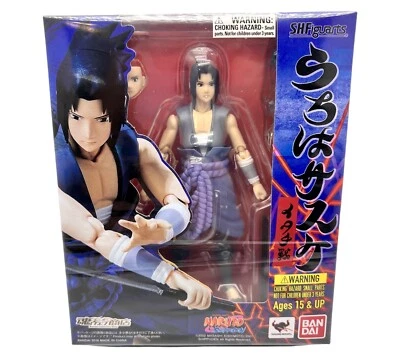 S.H. Figura de acción Figuarts Sasuke Uchiha Naruto Bandai Tamashii 2016 como nueva Foto 1 de 4