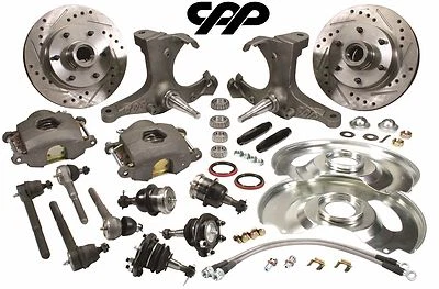 63-70 KIT CONVERSIÓN FRENO DISCO CAMIONETA CHEVY C10 GMC ACTUALIZACIÓN 6 TACOS Foto 1 de 4