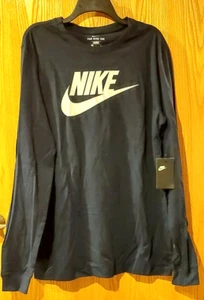 NUEVO CON ETIQUETAS Camiseta Para Hombre Grande y Alta Nike Futura Icon Obsidian CI6291-451 Talla L Alta -3151 - Imagen 1 de 6