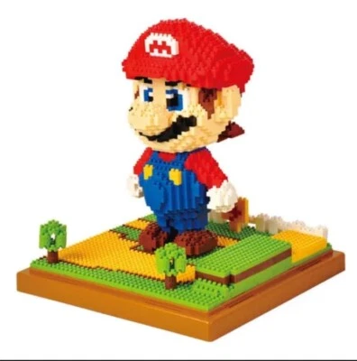 LNO Mario Nanoblock 3D Puzzle Micro Building Blocks DIY
