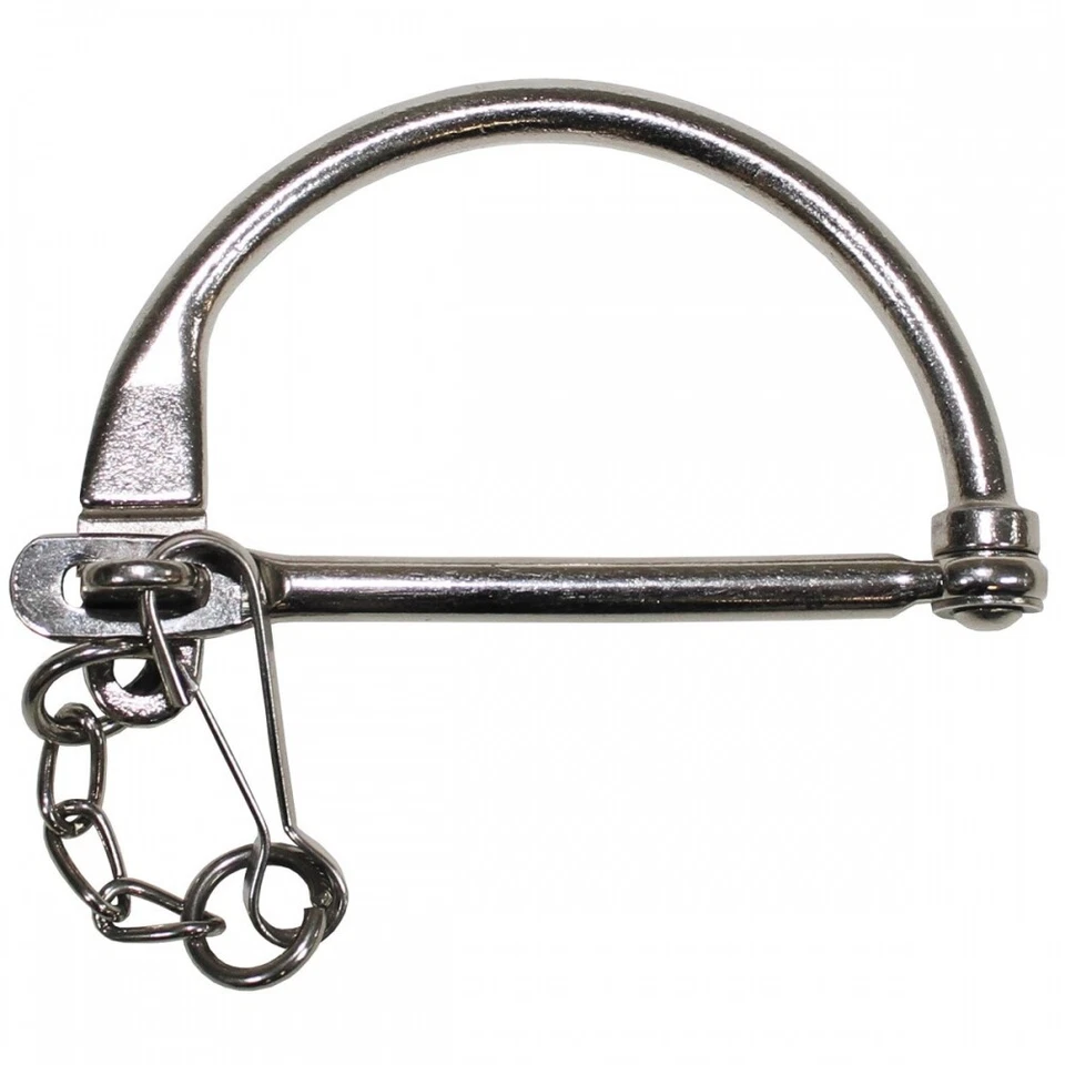 BW Seesackverschluß Haken Kette Bundeswehr Verschluss Seesack Verschlussbügel - Bild 1 von 1