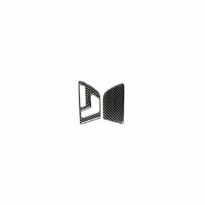 Front Door Lock Memory Button Decor For 2013-2019 Benz GLA CLA Real Carbon Fiber - Picture 1 of 7
