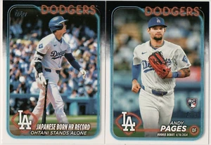 2024 Topps Update Los Angeles Dodgers Team Set (17 Karten) Shohei Ohtani - Bild 1 von 1
