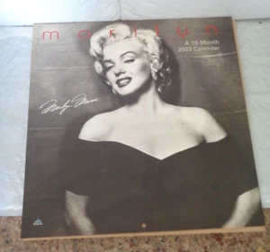 Calendario vintage 2003 - Marilyn Monroe - abierto - 16 meses - Imagen 1 de 2