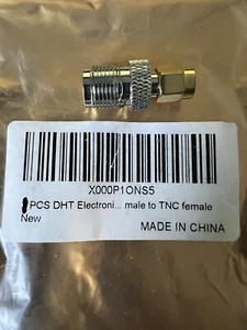 SMA MALE TO TNC FEMALE ADAPTER - Picture 1 of 3