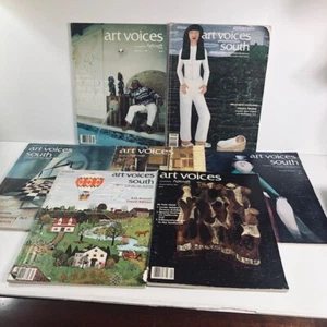 Art Voices South magazine 7 lot 1980-1981 - Picture 1 of 14