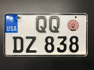 Nato QQ US Streitkräfte Deutschland USA Forces Kennzeichen Nummernschild - Bild 1 von 1