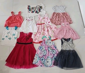 Girls Dresses & Blouses Size 5/6 Old Navy Disney Summer Holiday Floral 10 Pcs - Picture 1 of 12