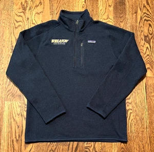 Patagonia Better Sweater 1/4 Zip Fleece Jacket Mens Medium Navy Blue - Picture 1 of 3