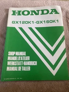 Honda GX120K1 GX160K1 Werkstatthandbuch - Bild 1 von 5