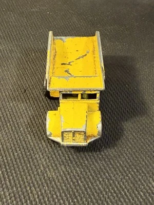 Caja de cerillas Lesney vintage serie n.º Camión de volteo de cantera 6 Euclid de 10 ruedas amarillo Foto 1 de 4