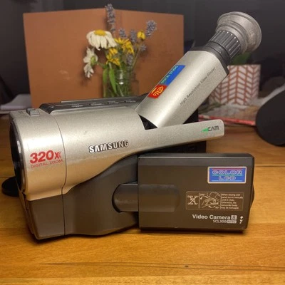 Samsung myCam SCL300 NTSC 8mm Video8 Video Camera Camcorder just camera working - Image 1 of 4