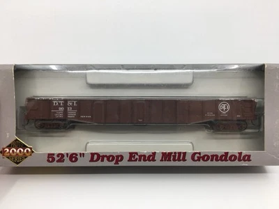 HO Proto 2000 Detroit Toledo Ironton 52’ 6” Drop End Mill Gondola DTI DT&I #9013 - Image 1 of 4