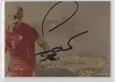 2016 Futera Unique Majestic Auto /35 Gokhan Inler #MJ19 Auto - Image 1 of 2