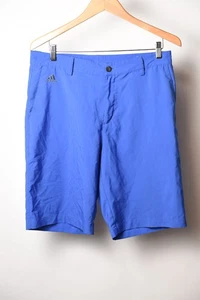 Adidas Golfshorts Herren 32 royalblau ClimaLite Performance Stretch vorne flach - Bild 1 von 8