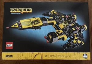 LEGO Icons 10355 Blacktron Renegade Nuevo y Sellado - Caja Imperfecta (Leer) - Imagen 1 de 7