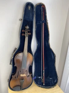Violin Antonius Stradivarius Cremonensis Faciebat Anno 17 With Case & Bow - Picture 1 of 24