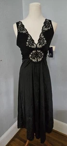 Neu mit Etikett Deadstock Whimsey Goth Vintage Vanity Fair Nachthemd Slip Spitze Medium - Bild 1 von 10