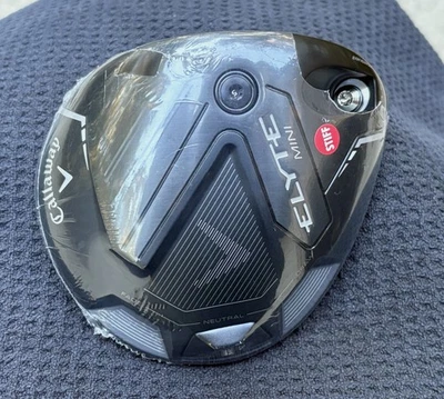 CALLAWAY ELYTE MINI NIGHT EDITION DRIVER 13.5* Head Only !New! in plastic RH - Image 1 of 4