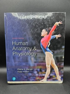 Human Anatomy & Physiology 11th Edition Marieb Hoehn Hardcover Pearson Textbook - Imagen 1 de 2