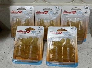 Pezones de repuesto de látex 5-GERBER First Essentials, 4+ meses, flujo medio - Imagen 1 de 3