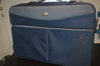 "Explorer" 2-teiliges Reisekofferset Koffer-Set mit Rollen Blau - Bild 1 von 4