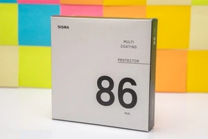 Sigma 86mm Multi Coating UV Protector Filter Top End Protection - Picture 1 of 7