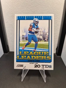 Jahmyr Gibbs 2025 Panini Score League Leaders Detroit Lions NFL #5 - Bild 1 von 2