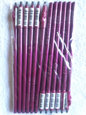 Lip & Eye Liner Pencil Select Your Color 12 Liner Lot - Image 1 of 4