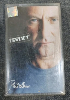 Phil Collins Testify India Music Cassette Sealed - Image 1 of 4
