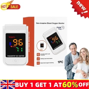 Non Invasive Fingertip Blood Glucose Sugar Monitor Diabetes Testing - Picture 1 of 6