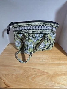 Vera Bradley Miller Schultertasche Cambridge Medium Reißverschluss nicht mehr produziert sauber grün - Bild 1 von 10